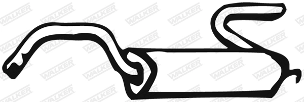 Глушитель выхлопных газов конечный WALKER PRODUCTS 02179