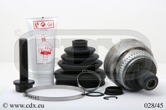 Шарнирный комплект приводной вал CDX 028/45