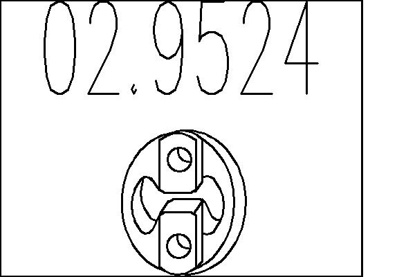 Буфер глушитель MTS 02.9524