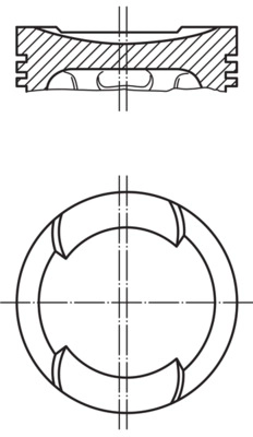 Поршень MAHLE/KNECHT 034 65 03
