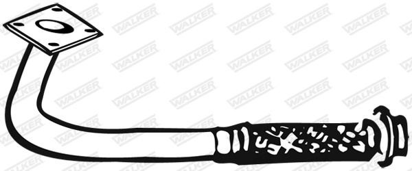 Труба выхлопного газа WALKER PRODUCTS 03466