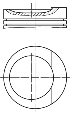 Поршень MAHLE/KNECHT 034 84 01