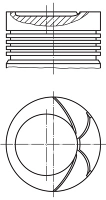 Поршень MAHLE/KNECHT 034 92 00