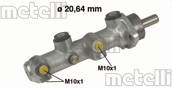 Главный тормозной цилиндр METELLI 05-0128