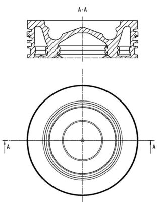 Поршень MAHLE/KNECHT 061 PI 00139 000