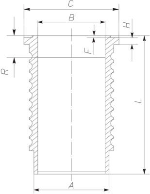 Гильза цилиндра MAHLE/KNECHT 061 WN 12 01