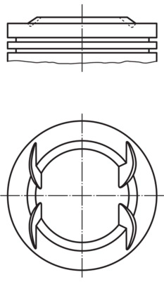 Поршень MAHLE/KNECHT 063 10 02