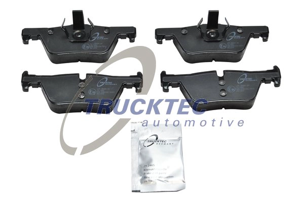 Комплект тормозных колодок дисковый тормоз TRUCKTEC AUTOMOTIVE 08.34.155