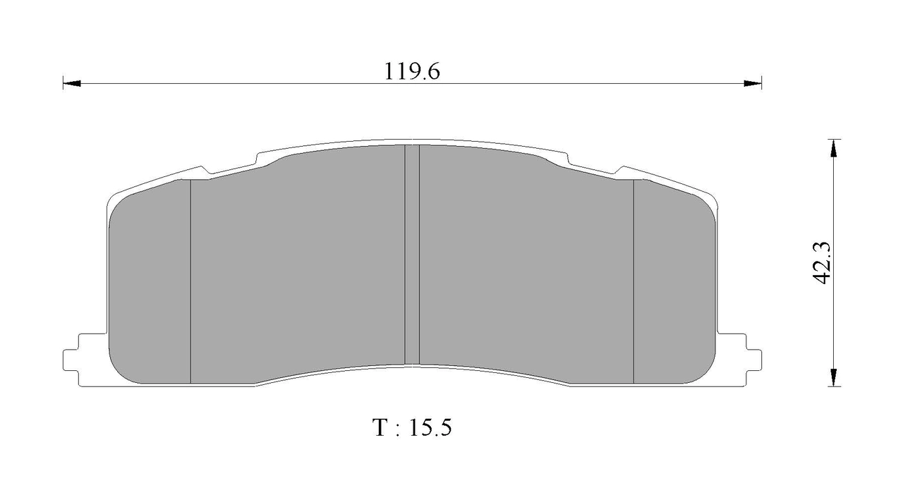 Комплект тормозных колодок дисковый тормоз BOSCH 0 986 AB2 075