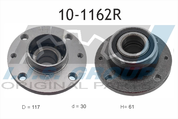 Подшипник ступицы колеса technology quality IJS GROUP 10-1162R