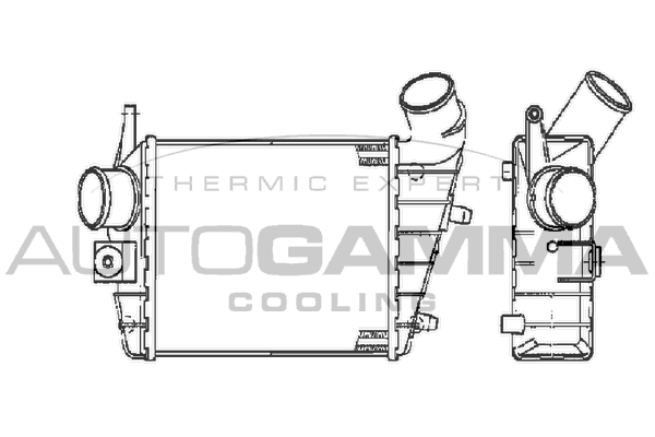 Интеркулер AUTOGAMMA 103011