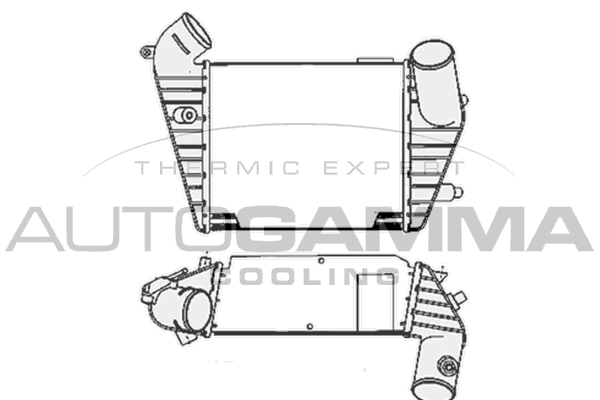 Интеркулер AUTOGAMMA 103881