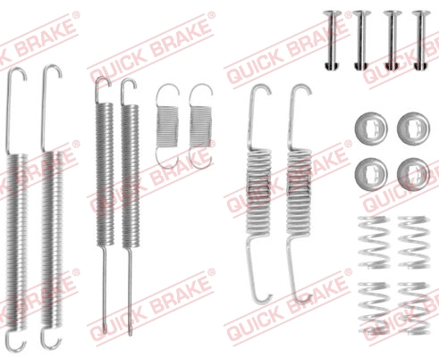 Комплектующие тормозная колодка KAWE 105-0598