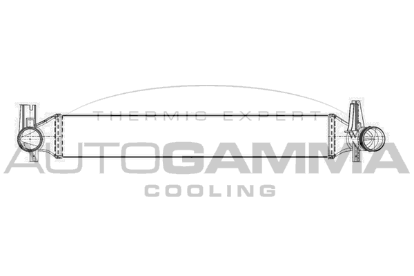 Интеркулер AUTOGAMMA 105727