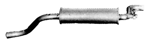 Глушитель выхлопных газов конечный IMASAF 10.60.07