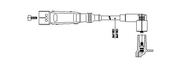 Провод зажигания BREMI 111/80