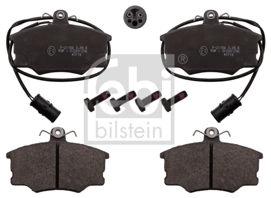 Комплект тормозных колодок дисковый тормоз FEBI BILSTEIN 116009