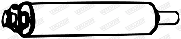 Предглушитель выхлопных газов WALKER PRODUCTS 12892