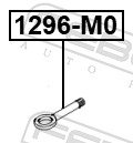 Буксирный крюк FEBEST 1296-M0