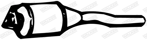 Предглушитель выхлопных газов WALKER PRODUCTS 13002