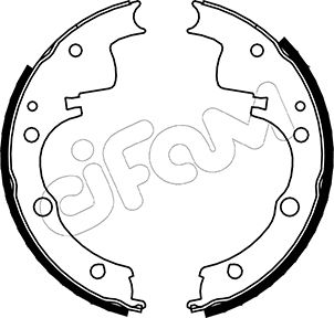 Комплект тормозных колодок CIFAM 153-064