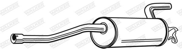 Глушитель выхлопных газов конечный WALKER PRODUCTS 16261