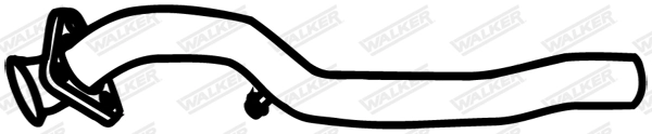Труба выхлопного газа WALKER PRODUCTS 16877