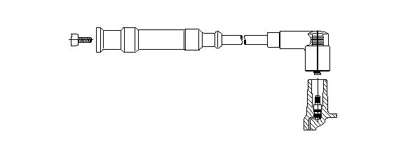 Провод зажигания BREMI 174/35