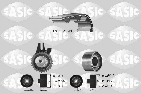 Комплект ремня грм SASIC 1756007