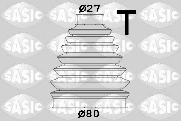 Комплект пыльника приводной вал SASIC 1906044