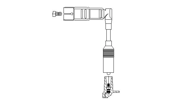 Провод зажигания BREMI 1A17/83