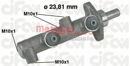 Главный тормозной цилиндр cifam METZGER 202-159