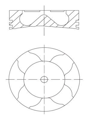 Поршень MAHLE/KNECHT 209 62 00