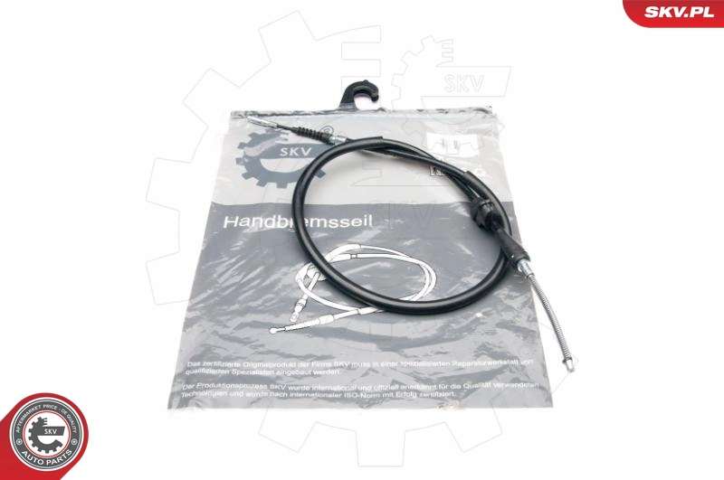 Тросик cтояночный тормоз SKV 25SKV754
