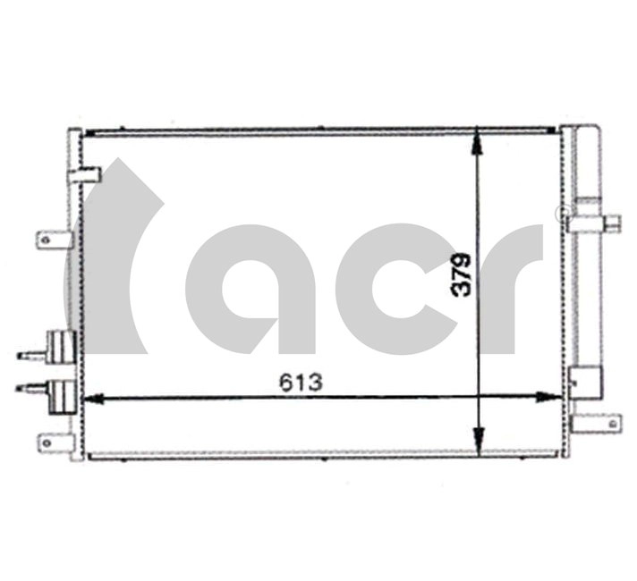 Конденсатор кондиционер ACR 300095