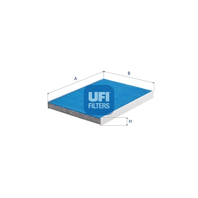 Фильтр воздух во внутренном пространстве argentium UFI 34.467.00