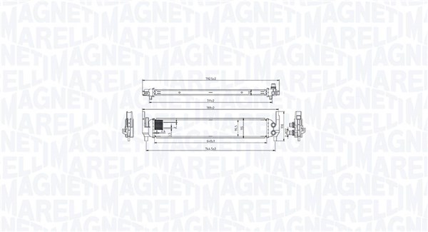 Интеркулер MAGNETI MARELLI 351319206060