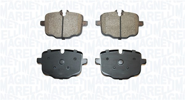 Комплект тормозных колодок дисковый тормоз MAGNETI MARELLI 363916061230