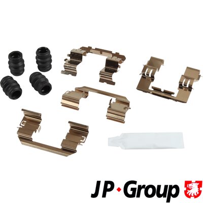 Комплектующие колодки дискового тормоза jp group JP GROUP 4664001510