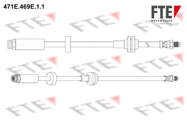 Тормозной шланг FTE 471E.469E.1.1