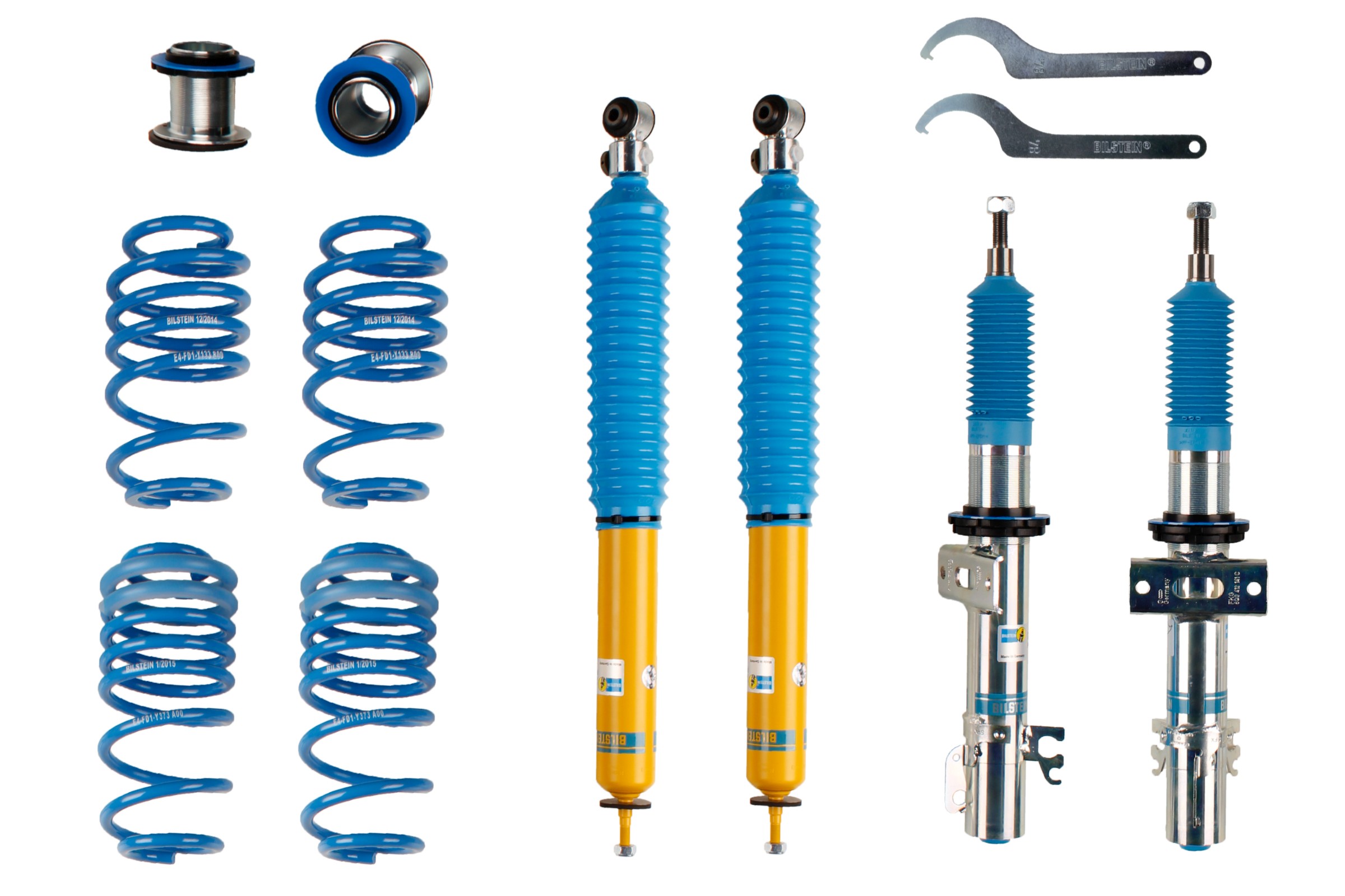 Комплект ходовой части пружины / амортизаторы bilstein - b16 pss9 BILSTEIN 48-168229