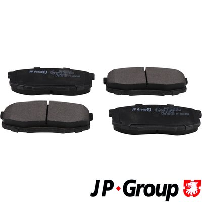 Комплект тормозных колодок дисковый тормоз jp group JP GROUP 4863702210