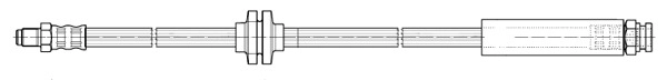 Тормозной шланг CEF 512512