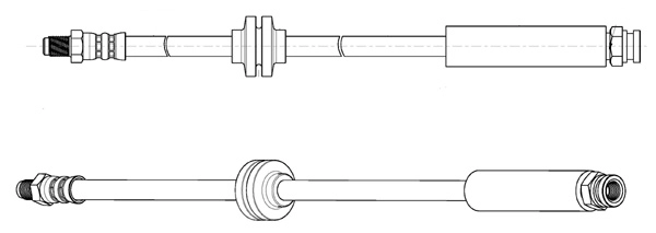 Тормозной шланг CEF 512834