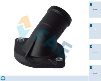 Фланец охлаждающей жидкости FAE 54304