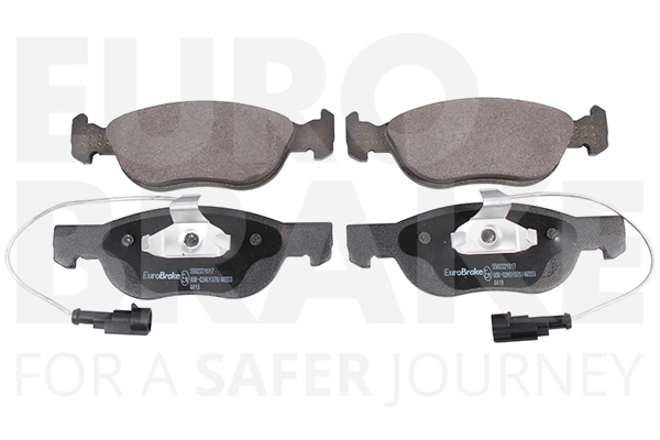 Комплект тормозных колодок дисковый тормоз EUROBRAKE 5502221017