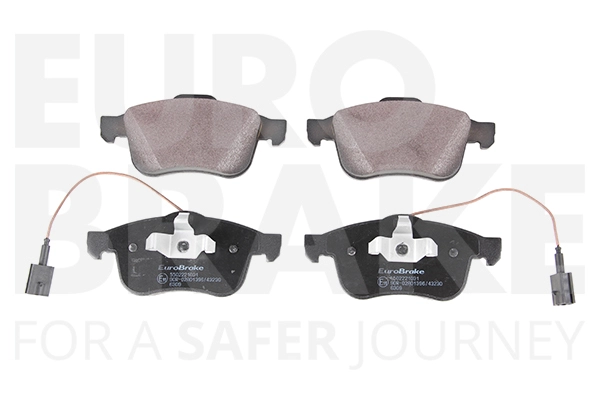 Комплект тормозных колодок дисковый тормоз EUROBRAKE 5502221031