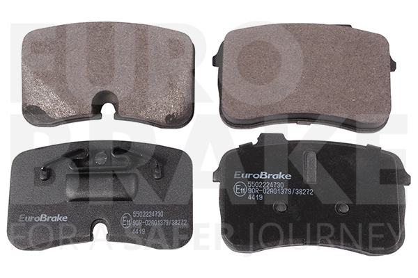 Комплект тормозных колодок дисковый тормоз EUROBRAKE 5502224730