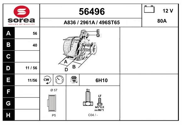 Генератор EAI 56496
