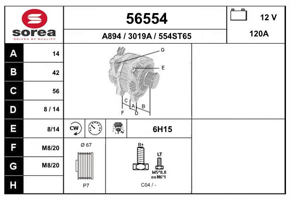 Генератор EAI 56554